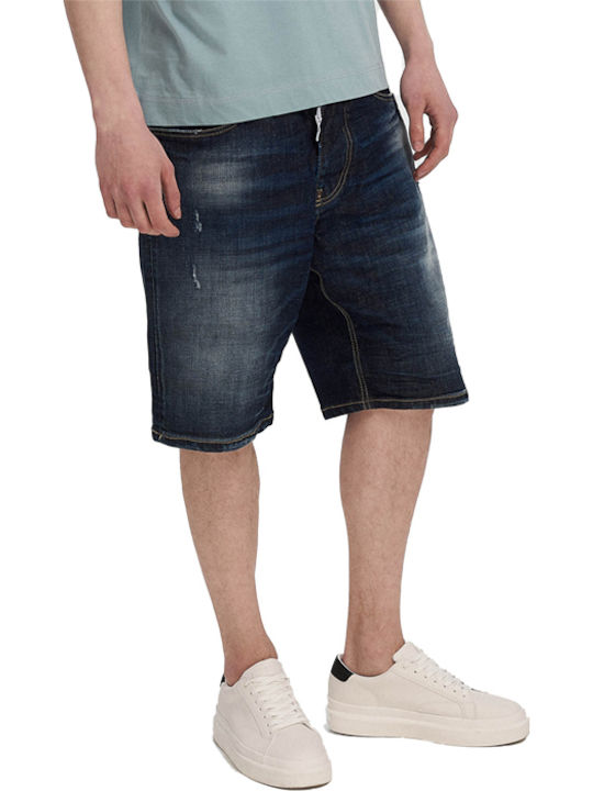 Βερμούδες Premium Blue Denim Βερμούδες Premium Blue Denim