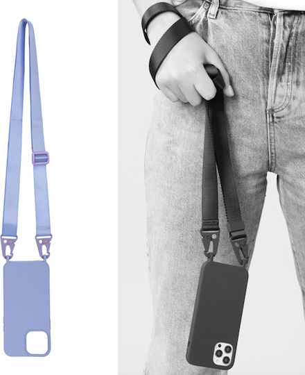 Eko Case Iphone 12 Pro Max Ultra-resistant Carabiner Cord Lavender