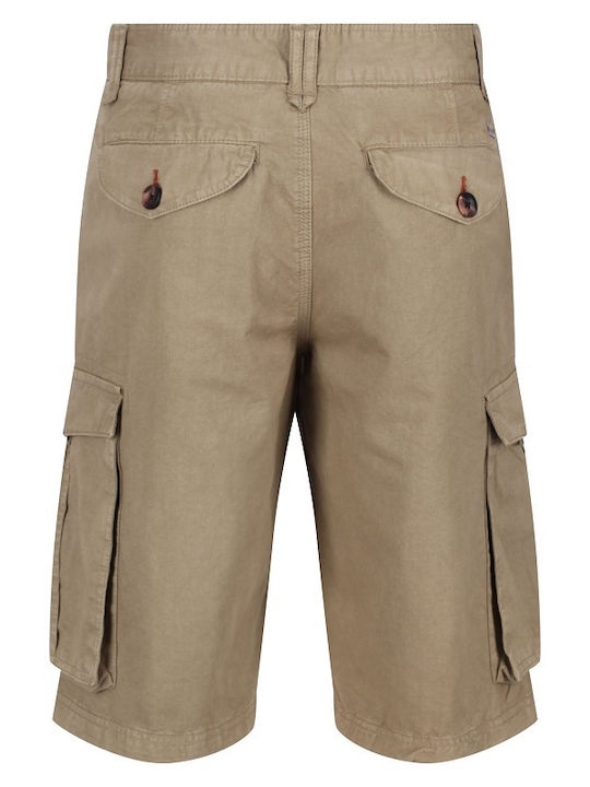 Regatta Shorebay Vintage Look Cargo Men's Shorts Gold Sand Rmj221-3he