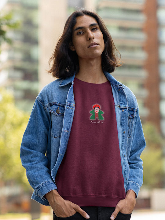 Frida Kahlo Meeple Sweatshirt Schwarz