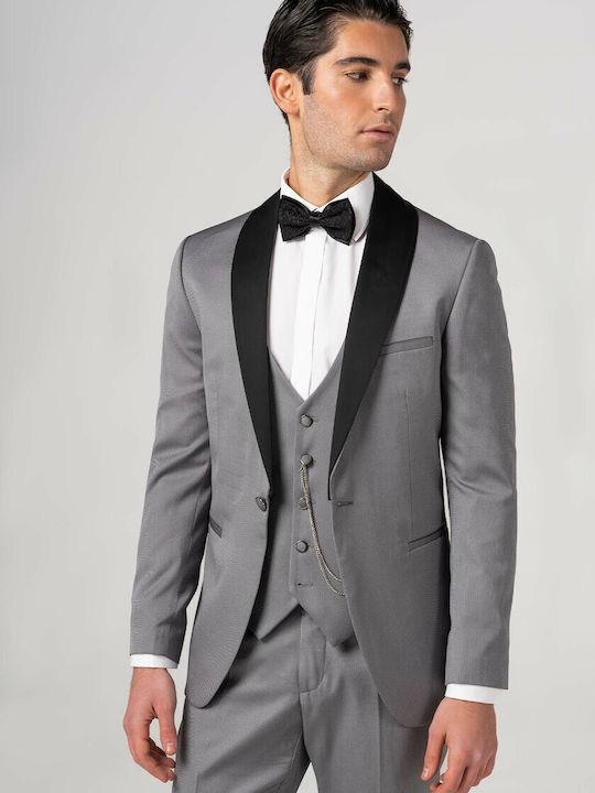Fragosto Επίσημο Tuxido Smokin Σειράς Teri Teri104 702 86 Grey