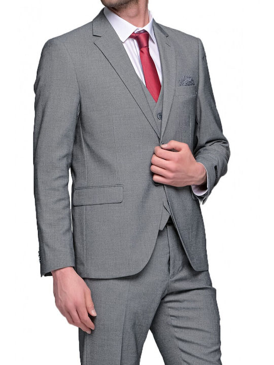 Antonio Mirro S9132-3 Graues Herrenanzug