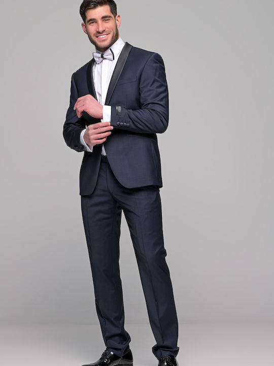 Digel Costum Tuxedo 118092920 Albastru Negru