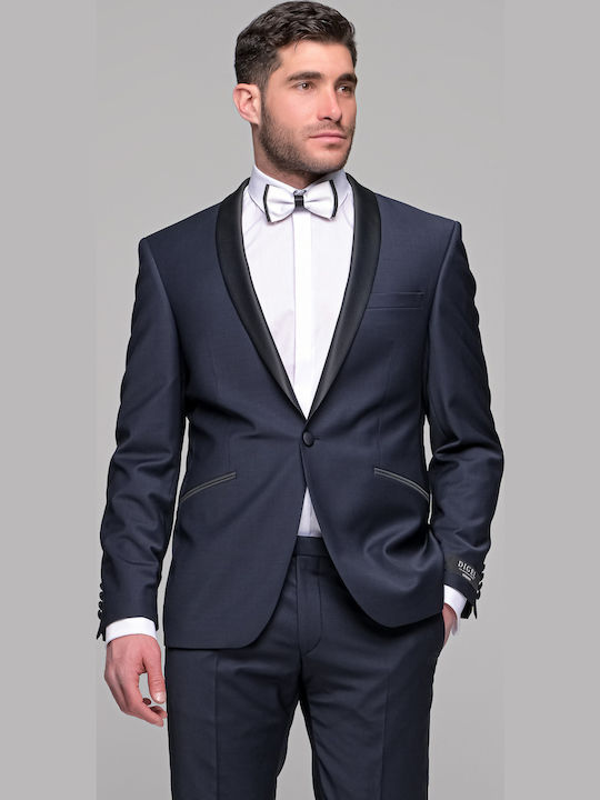 Digel Costum Tuxedo 118092920 Albastru Negru