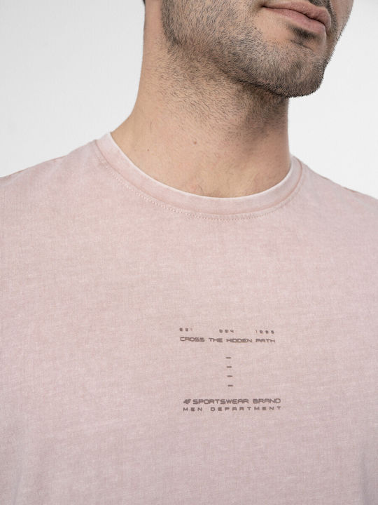 T-shirt Κοραλλί