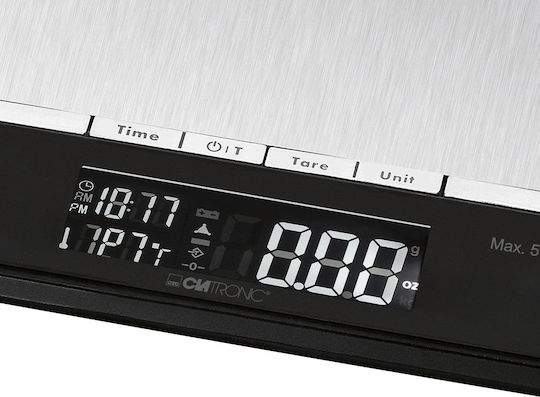 Bomann KW 1421 Ψηφιακή Ζυγαριά Κουζίνας έως 5kg Inox