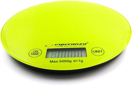 Esperanza Mango Digital Kitchen Scale Up To 5kg Green