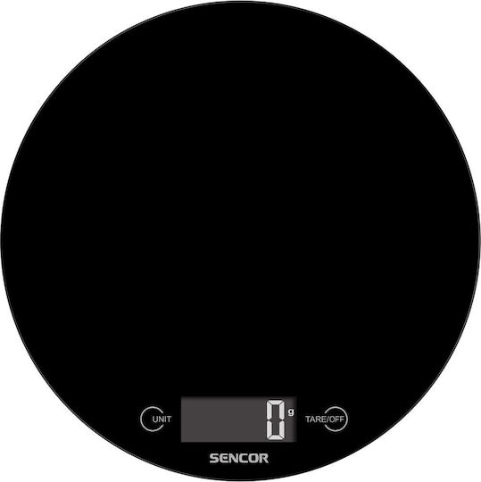 Sencor Digital Kitchen Scale Up To 5kg Black