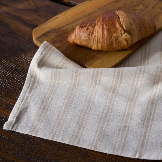 Πετσέτα Φαγητού Σετ 4τμχ Σετ Cream 45x45εκ. Πετσέτα Φαγητού Σετ 4τμχ Σετ Cream 45x45εκ.