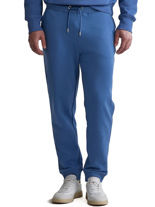 Sweatpants with Elastic Vintage Blue