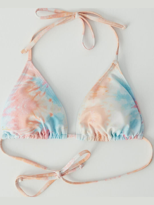 Diverse Swimwear Bikini Top Cltn Tri T Multicolor