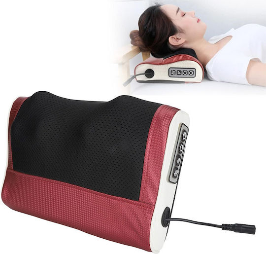 SPV Multifunctional Multifunctional Pillow Massage for the Neck, the Head, the Waist & the Back Red
