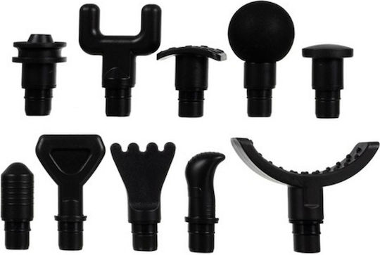 Relax Feet Massage Gun Idealstore Touch Screen 6 Hours Battery Life 10 Replaceable Heads Up To 30 Levels Massage Intensity Ergonomic Design Helps Relax Muscles Includes Carrying Bag