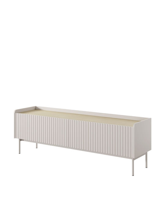 Έπιπλο Τηλεόρασης Level Μπεζ Μ153xΠ38xΥ50cm