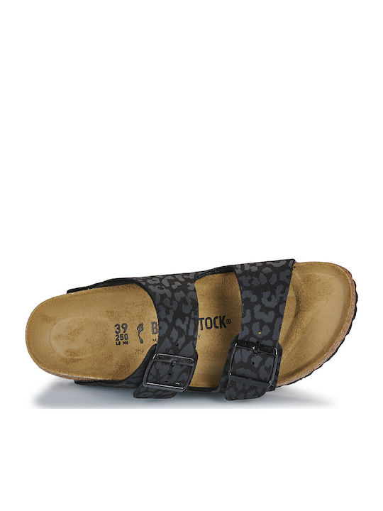 Arizona Women's Flat Sandals Black Narrow Fit