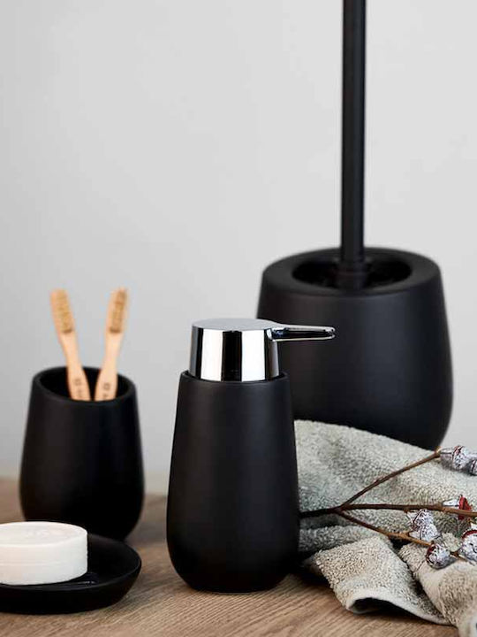 Wenko Badi 236541121 Ceramic Toilet Brush Black