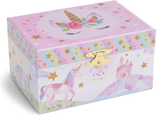 Techkidz Unicorn Jewel Case Music Box Multicolour