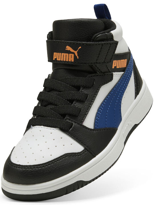 Rebound V6 Kids Sneakers High with Scratch Multicolour