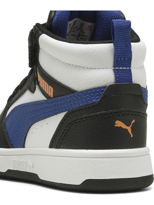 Rebound V6 Kids Sneakers High with Scratch Multicolour
