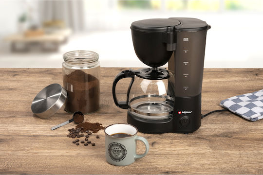 Alpina Appliances Filter Coffee Machine 750W Black