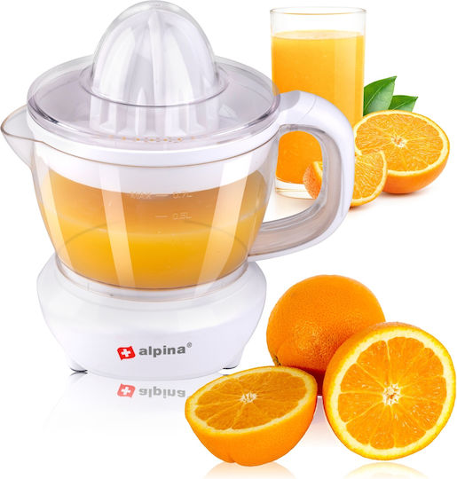 Alpina Appliances Ηλεκτρικός Στίφτης 25W με Χωρητικότητα 700ml Λευκός