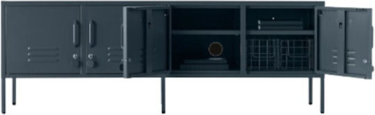 Wohnzimmer TV-Einheit Slate Grey L160xB45xH55cm
