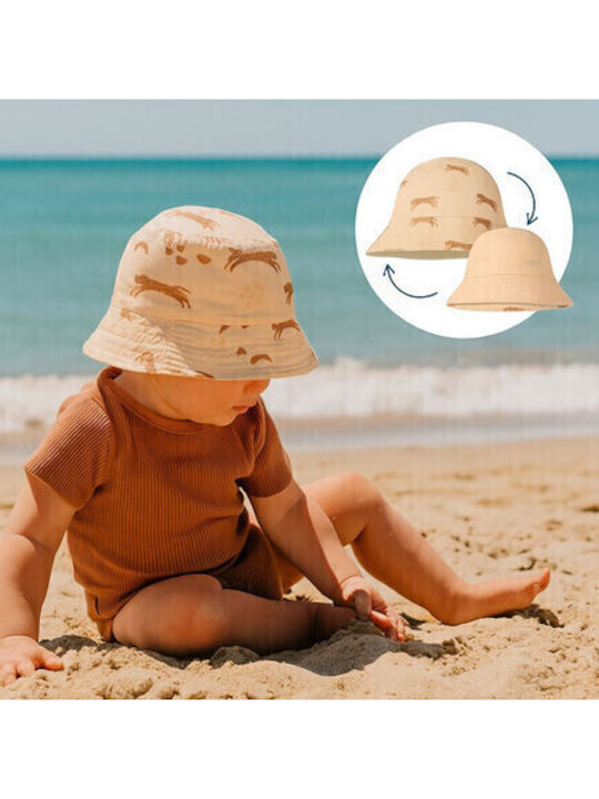 Swim Essentials Παιδικό Καπέλο Bucket Αντηλιακό Καφέ