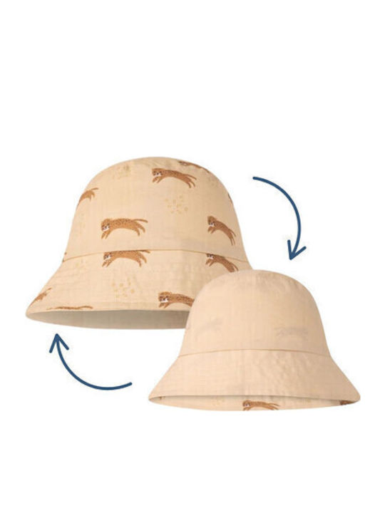 Swim Essentials Kids' Hat Bucket Fabric Sunscreen Brown
