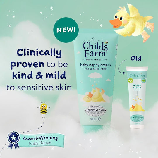 Childs Farm Nappy Κρέμα με Aloe Vera 100ml