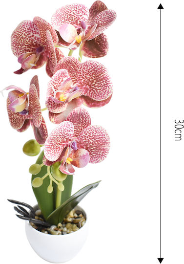 Künstliche Orchidee Topfpflanze 30cm