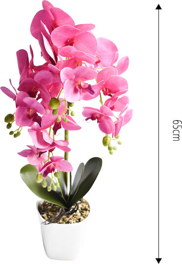 Künstliche Orchidee Topfpflanze 65cm