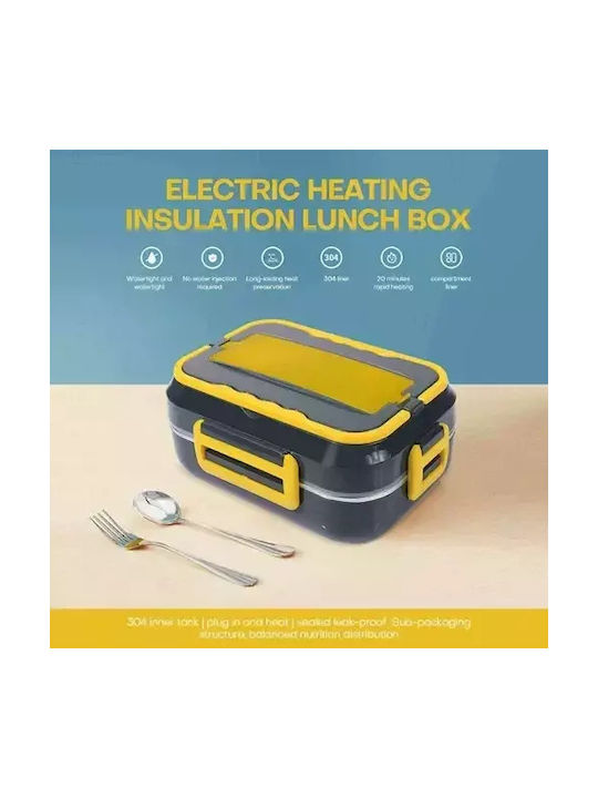 Elektrische Behälter Lunchbox Inox Gray 1500ml 1Stück