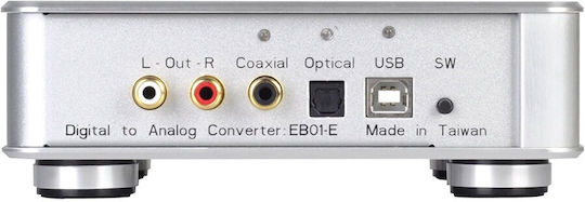 Silverstone External USB Sound Card Silver (SST-EB01S-E)