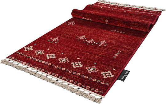 Balsan Vienna Hy04 Modern Bedroom Rugs Set Red P621647 3pcs