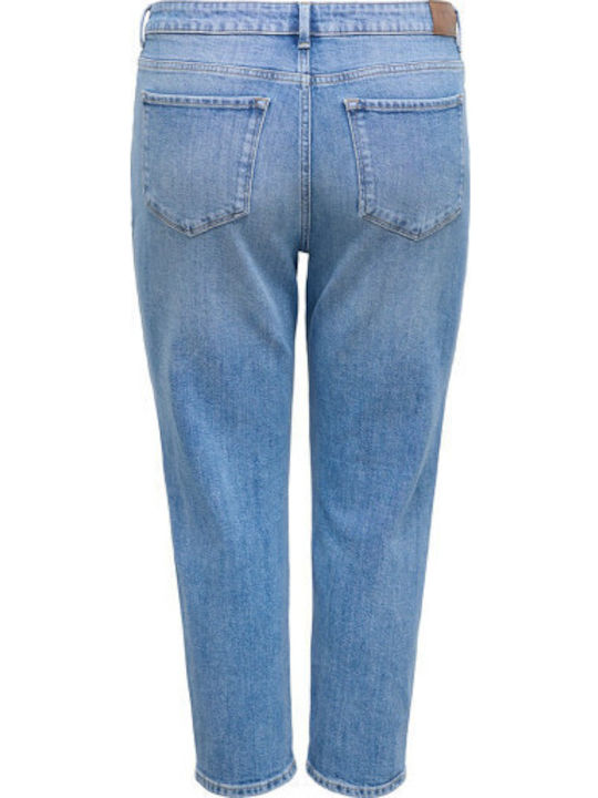 Hoch tailliert Damenjeans in Schlanker Passform