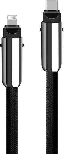 Avizar Schlüsselanhänger Kabel USB-C Zu Blitzkabel Länge 1,2 m Schwarze