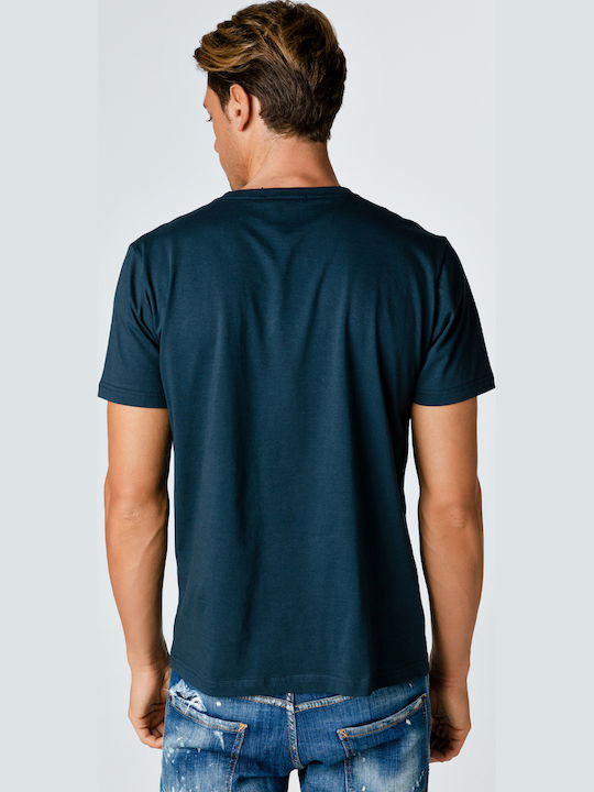 Print Creating Future Now T-shirt Navy Blue