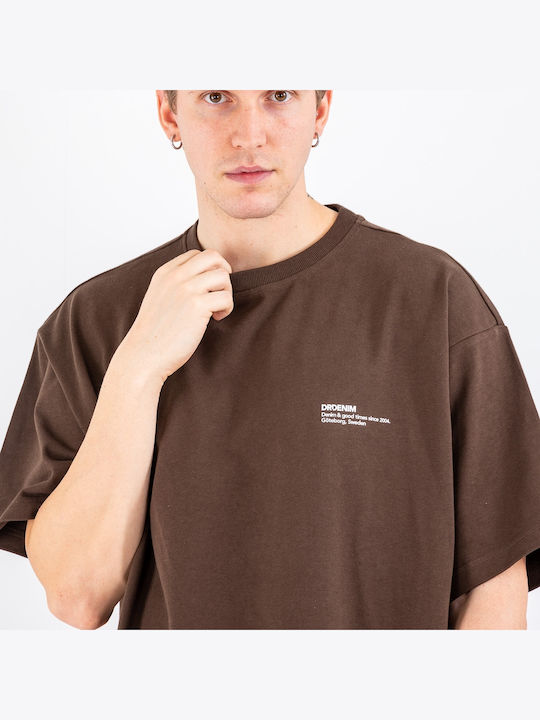 T-shirt Καφέ