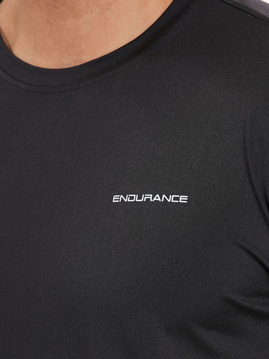 Αθλητικό T-shirt Μαυρο