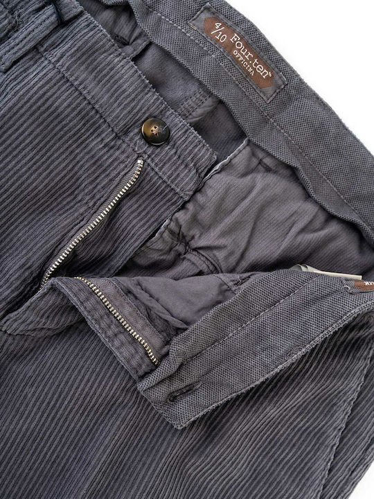 Trousers in Slim Fit Grey