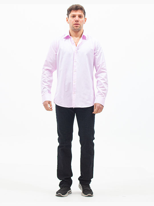 Langärmlig Hemd Pink