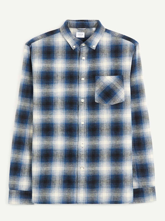 Langärmlig Hemd Geprüft Camulto Blue