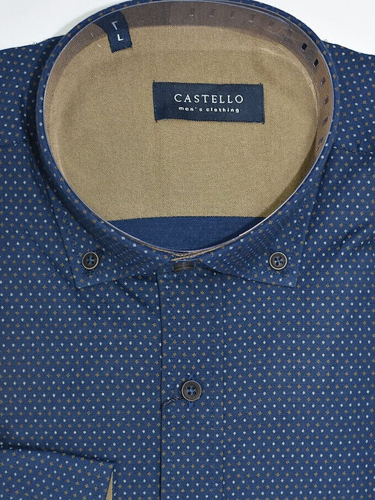 Long Sleeve Blue Shirt