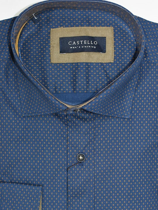 Long Sleeve Shirt in Regular Fit Blue