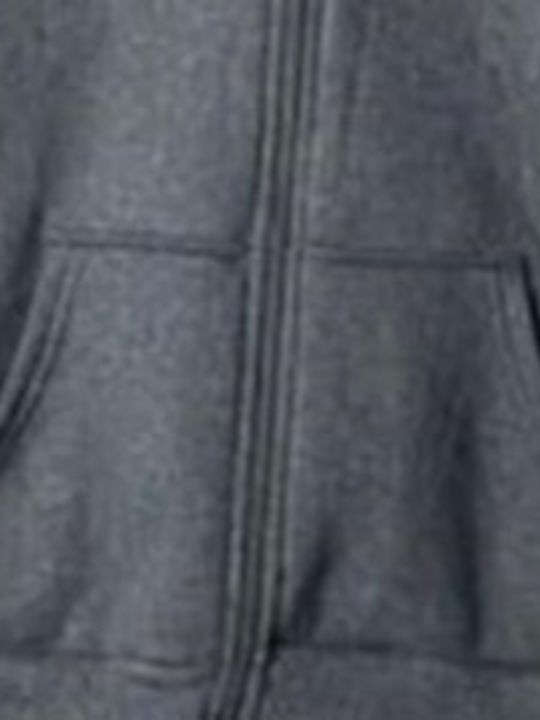 Herren Sweatshirt mit Kapuze Anthrazit