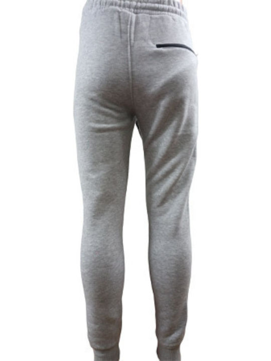 Sweatpants with Elastic Gray