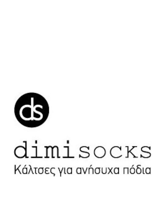 Dimi Socks Ανδρικές Μονόχρωμες Κάλτσες Μπλε