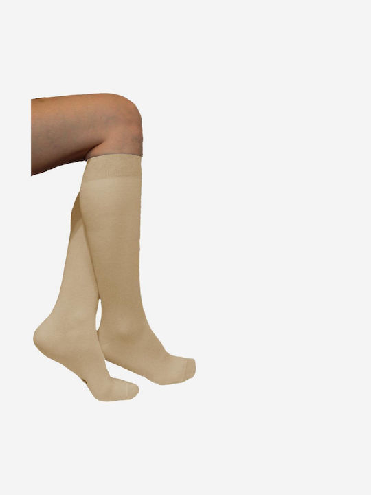 Dimi Socks Ανδρικές Μονόχρωμες Κάλτσες Μπέζ