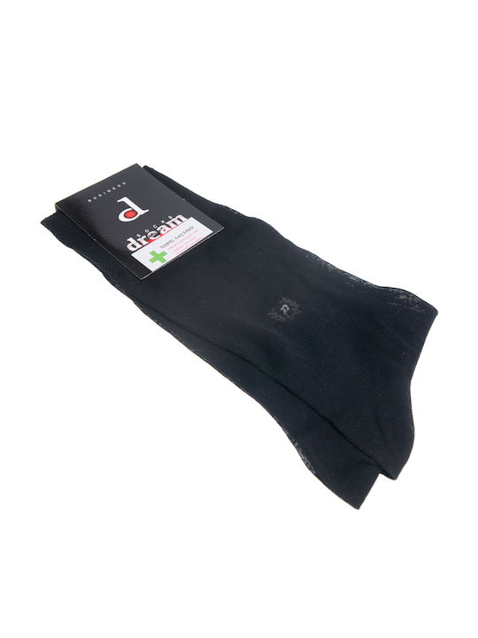Dream Socks Men's Solid Color Socks Brown