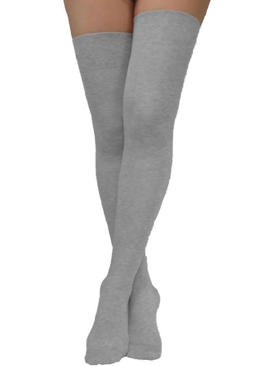 Dimi Socks Γυναικείες Μονόχρωμες Κάλτσες Κόκκινες